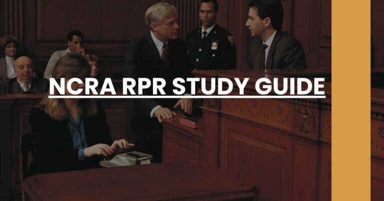 NCRA RPR Study Guide Feature Image