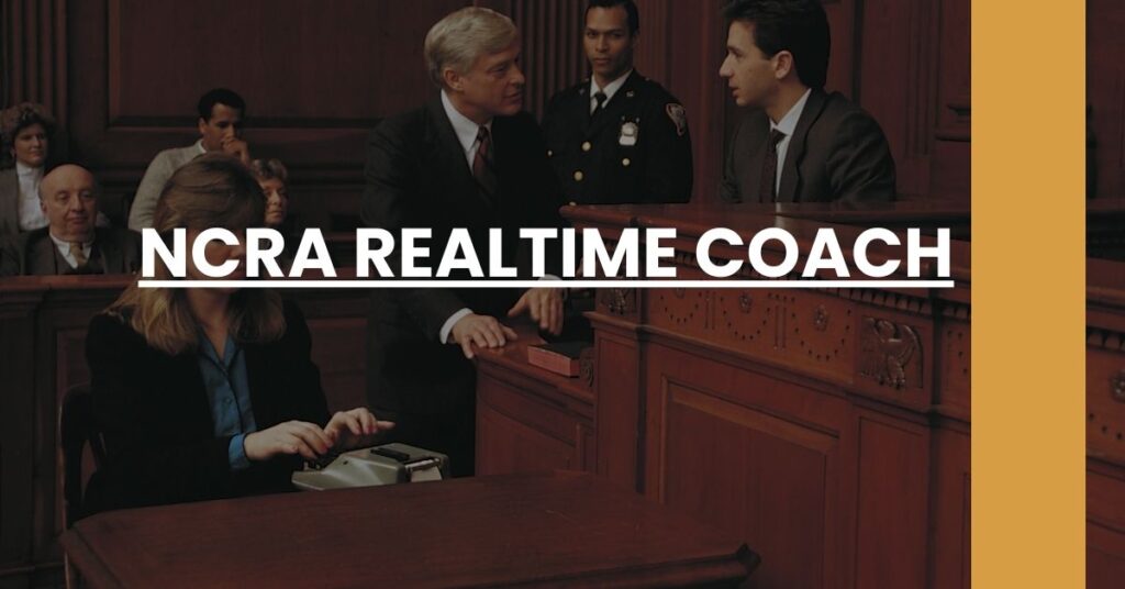 NCRA Realtime Coach Feature Image