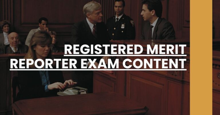 Registered Merit Reporter Exam Content Feature Image