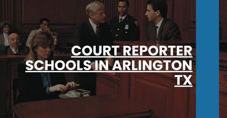 Court Reporter Schools in Arlington TX Feature Image