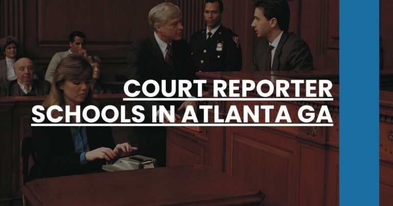 Court Reporter Schools in Atlanta GA Feature Image