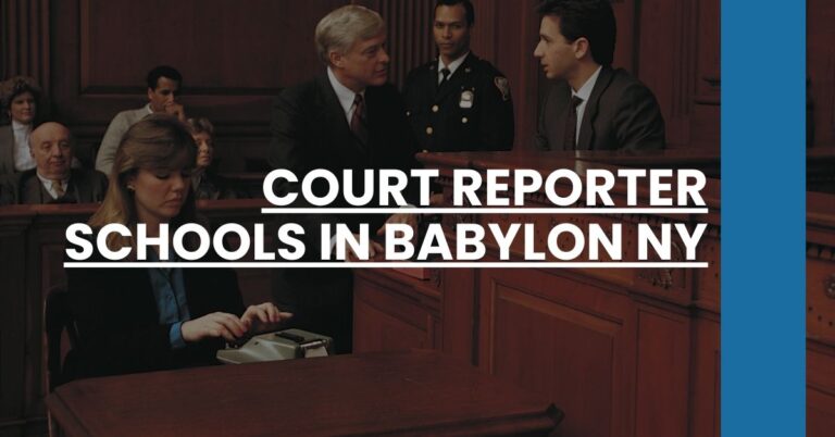 Court Reporter Schools in Babylon NY Feature Image