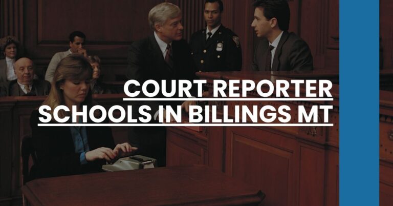 Court Reporter Schools in Billings MT Feature Image