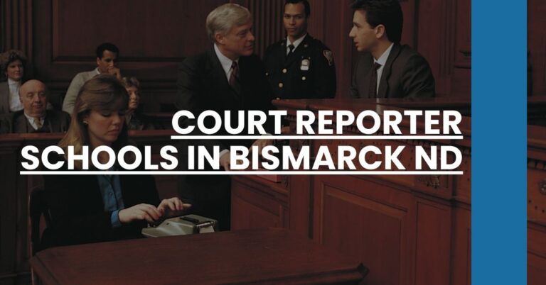 Court Reporter Schools in Bismarck ND Feature Image