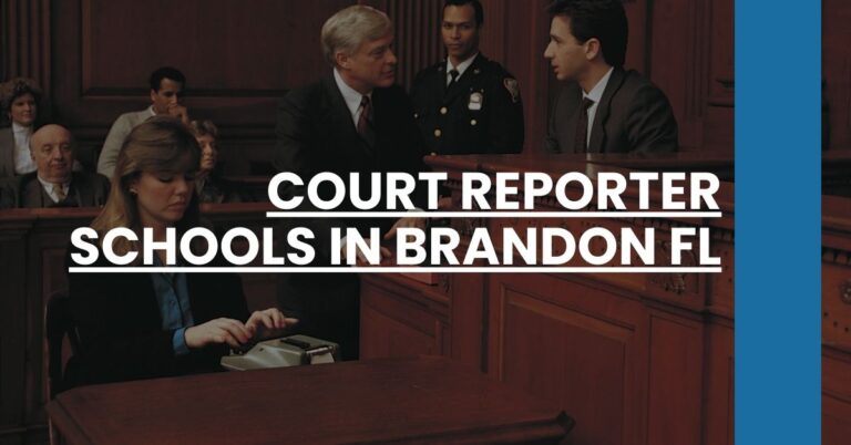 Court Reporter Schools in Brandon FL Feature Image