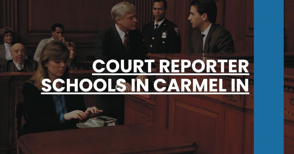 Court Reporter Schools in Carmel IN Feature Image