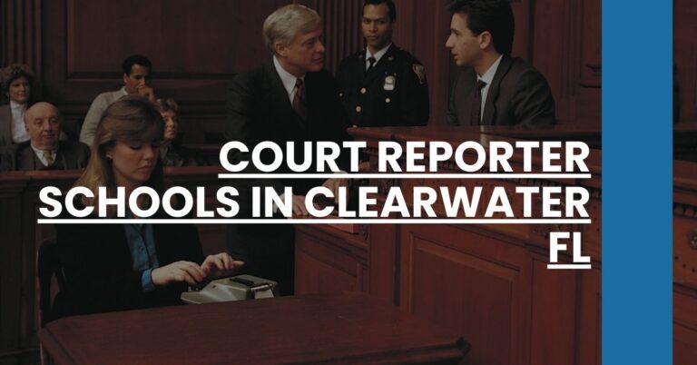 Court Reporter Schools in Clearwater FL Feature Image