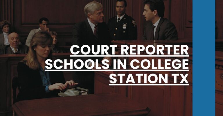 Court Reporter Schools in College Station TX Feature Image