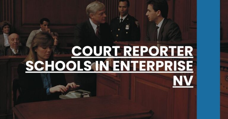 Court Reporter Schools in Enterprise NV Feature Image