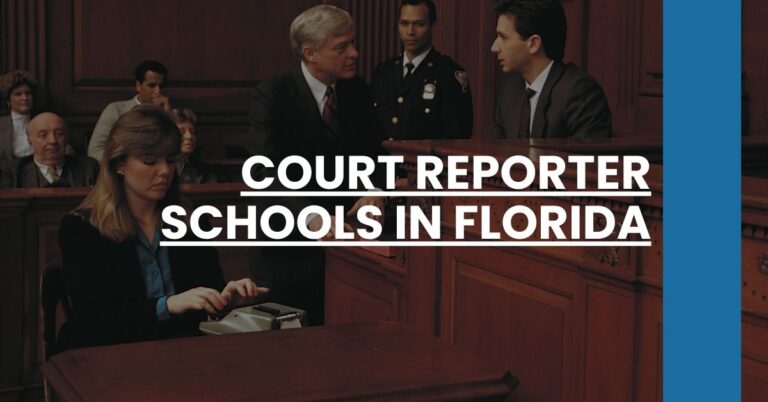 Court Reporter Schools in Florida Feature Image