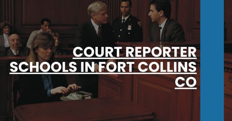 Court Reporter Schools in Fort Collins CO Feature Image