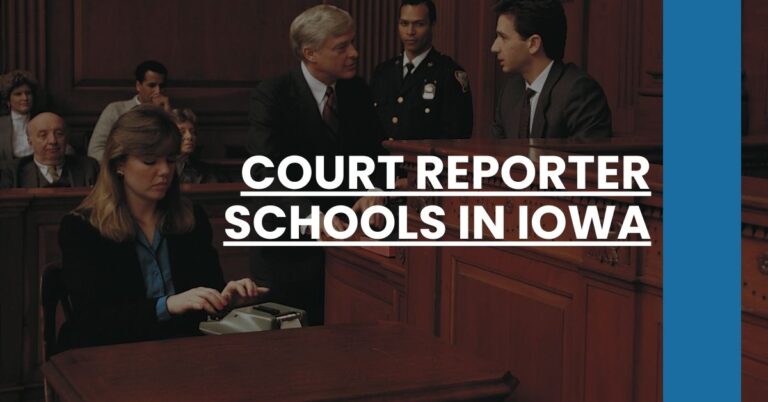 Court Reporter Schools in Iowa Feature Image