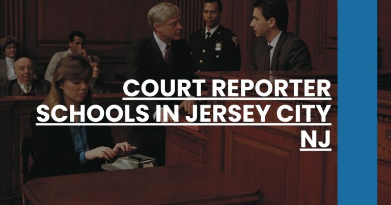 Court Reporter Schools in Jersey City NJ Feature Image