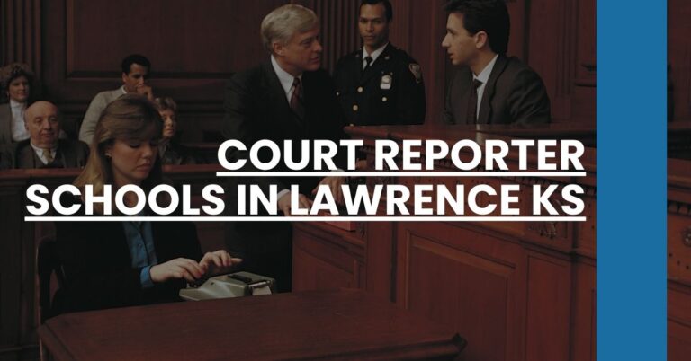 Court Reporter Schools in Lawrence KS Feature Image