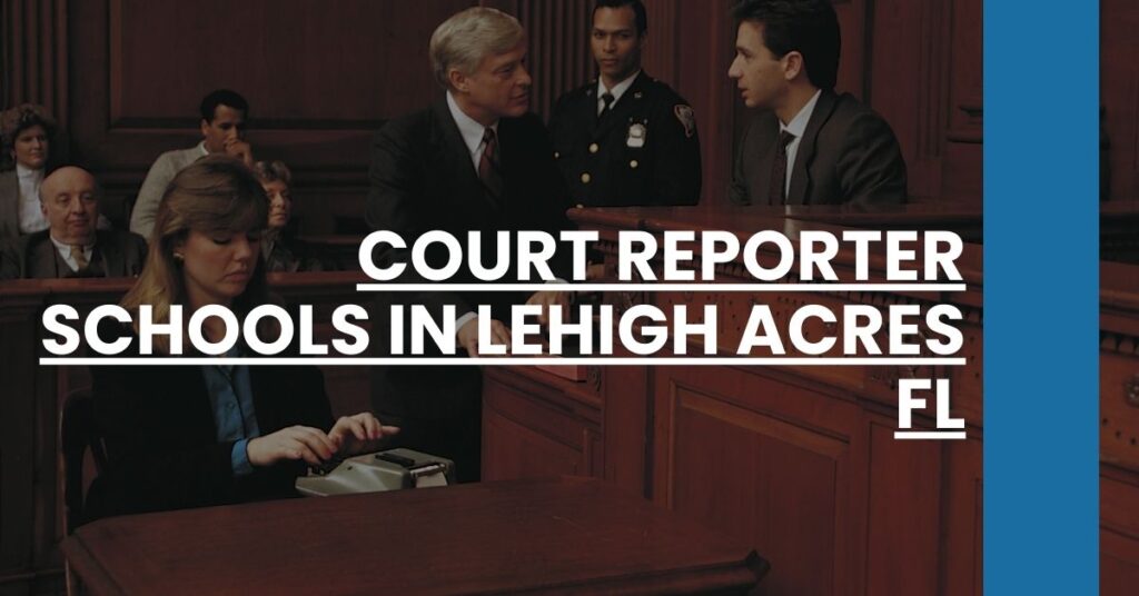 Court Reporter Schools in Lehigh Acres FL Feature Image