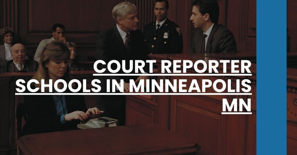 Court Reporter Schools in Minneapolis MN Feature Image