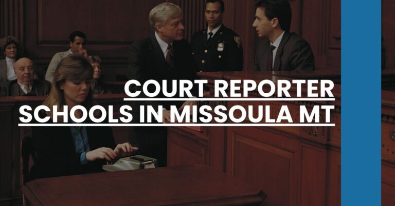 Court Reporter Schools in Missoula MT Feature Image