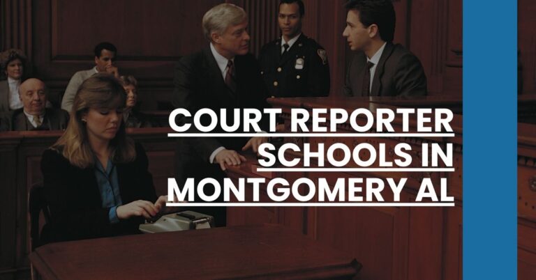 Court Reporter Schools in Montgomery AL Feature Image