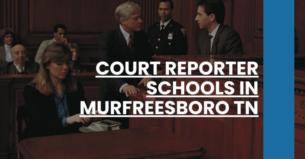 Court Reporter Schools in Murfreesboro TN Feature Image