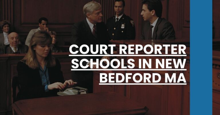 Court Reporter Schools in New Bedford MA Feature Image