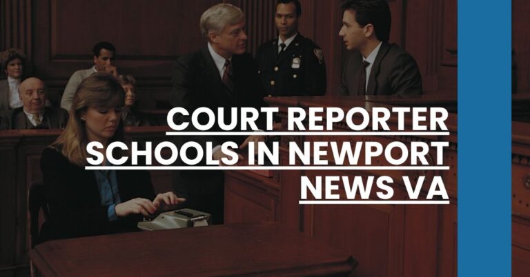 Court Reporter Schools in Newport News VA Feature Image