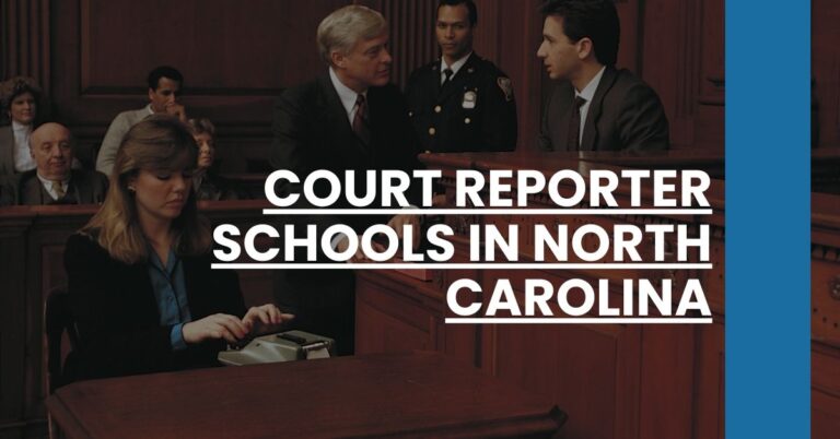 Court Reporter Schools in North Carolina Feature Image