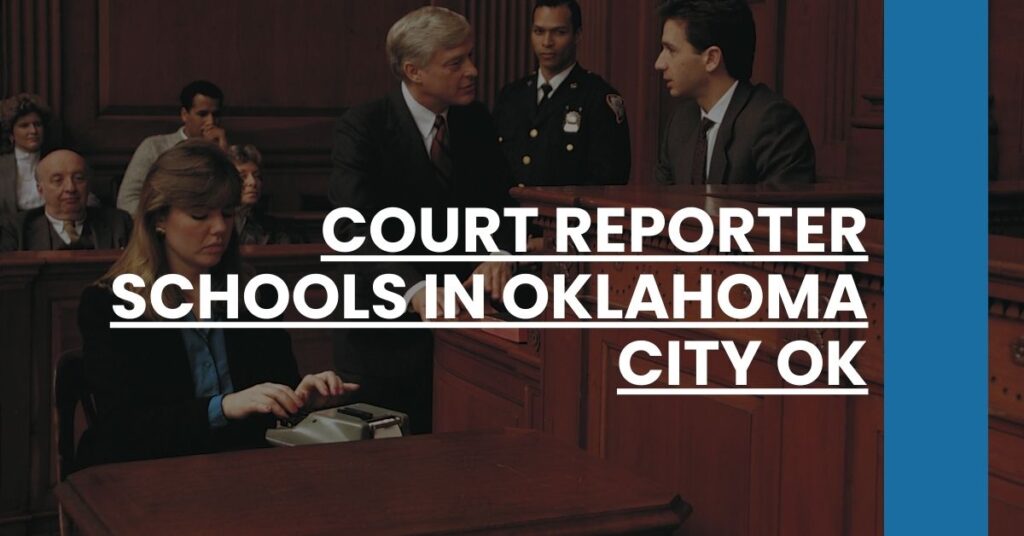 Court Reporter Schools in Oklahoma City OK Feature Image