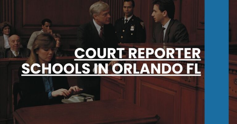 Court Reporter Schools in Orlando FL Feature Image