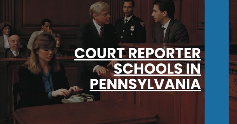 Court Reporter Schools in Pennsylvania Feature Image