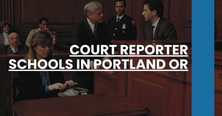 Court Reporter Schools in Portland OR Feature Image