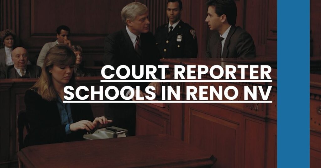 Court Reporter Schools in Reno NV Feature Image