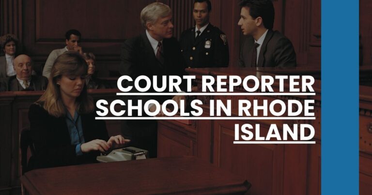 Court Reporter Schools in Rhode Island Feature Image