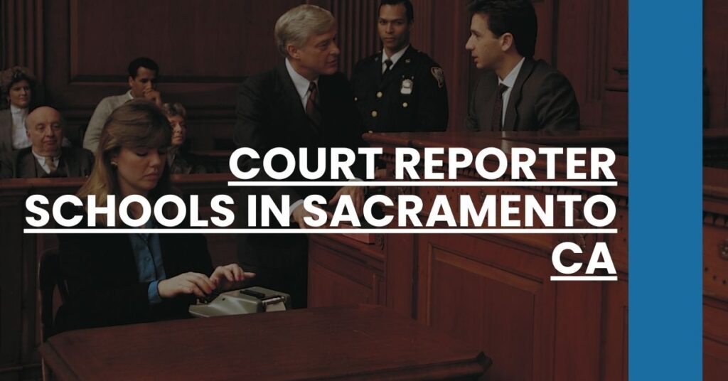 Court Reporter Schools in Sacramento CA Feature Image