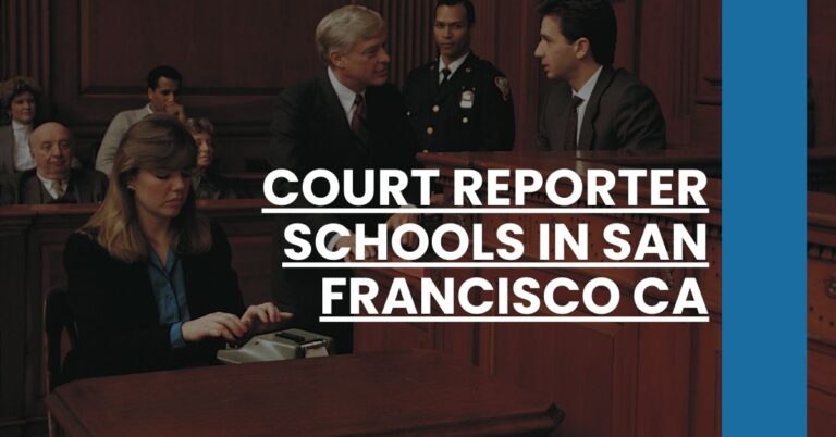 Court Reporter Schools in San Francisco CA Feature Image