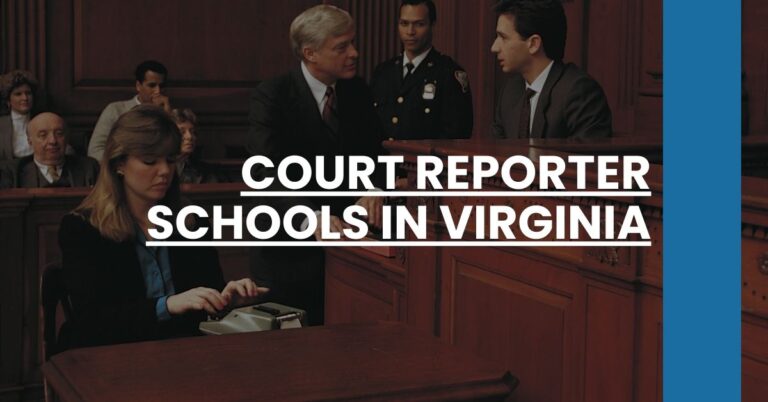 Court Reporter Schools in Virginia Feature Image