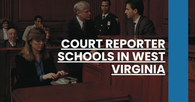 Court Reporter Schools in West Virginia Feature Image