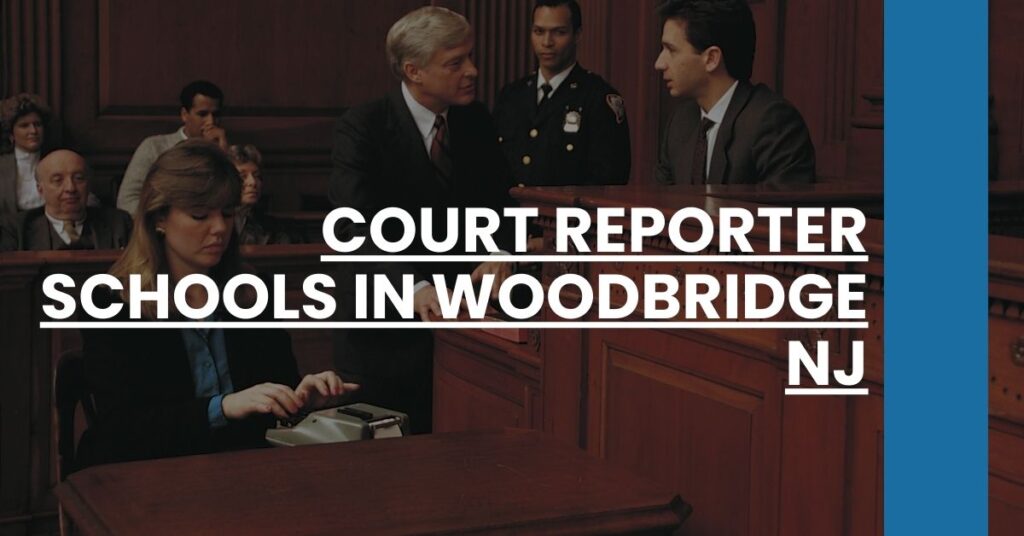 Court Reporter Schools in Woodbridge NJ Feature Image