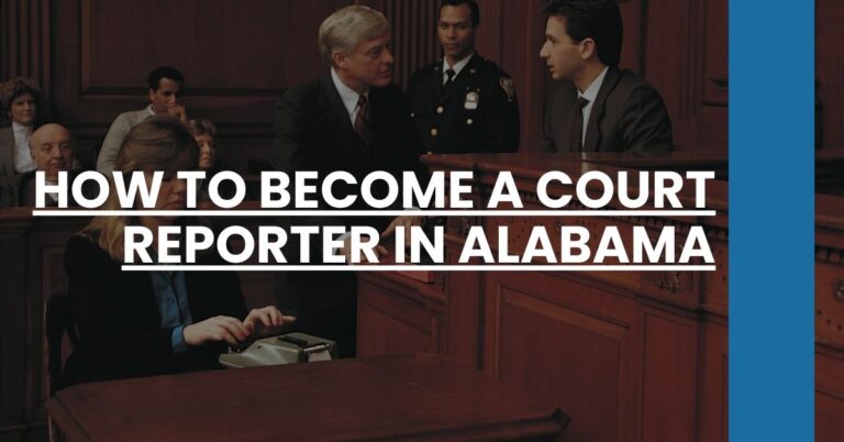 How to Become a Court Reporter in Alabama Feature Image