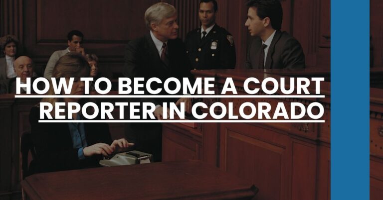 How to Become a Court Reporter in Colorado Feature Image