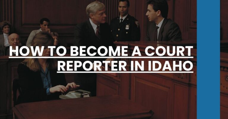 How to Become a Court Reporter in Idaho Feature Image