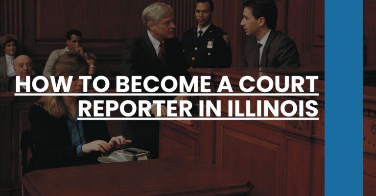 How to Become a Court Reporter in Illinois Feature Image