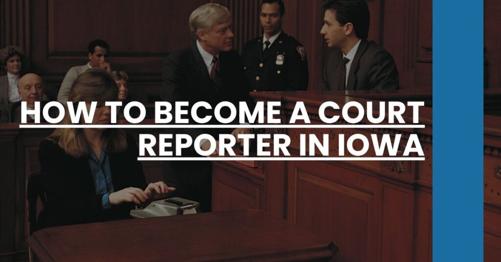 How to Become a Court Reporter in Iowa Feature Image