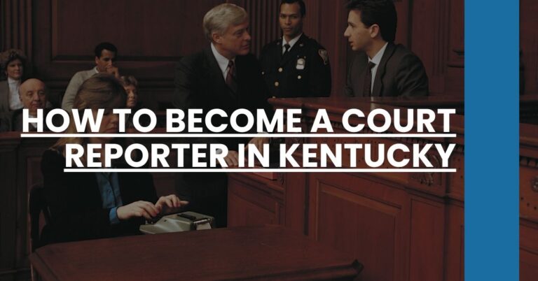 How to Become a Court Reporter in Kentucky Feature Image