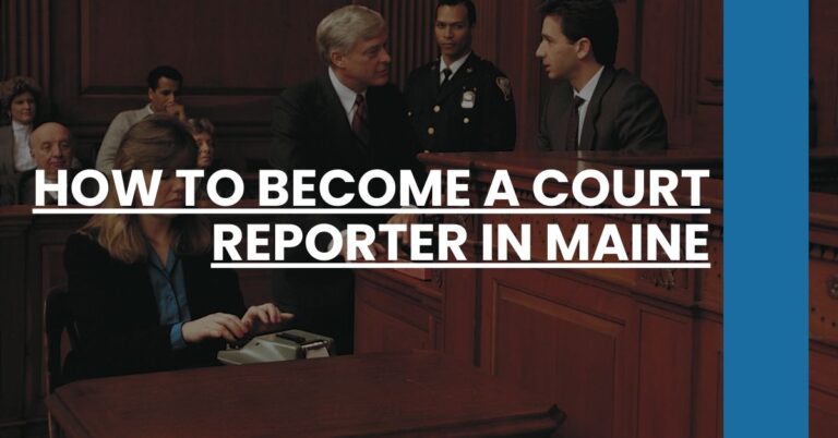 How to Become a Court Reporter in Maine Feature Image