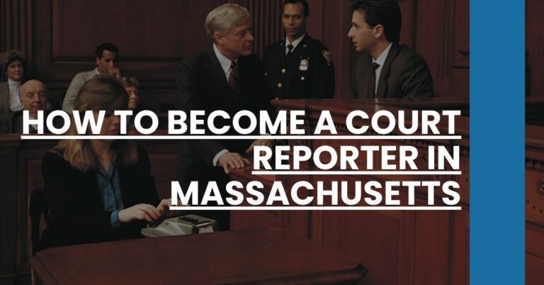 How to Become a Court Reporter in Massachusetts Feature Image