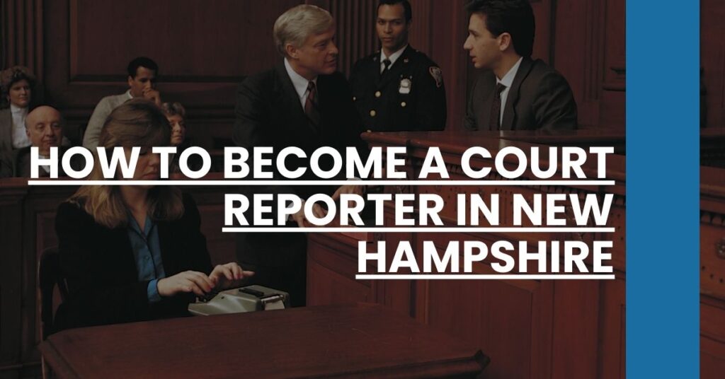 How to Become a Court Reporter in New Hampshire Feature Image