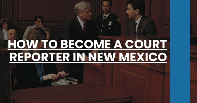 How to Become a Court Reporter in New Mexico Feature Image