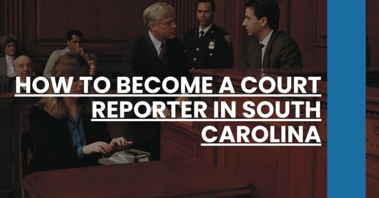 How to Become a Court Reporter in South Carolina Feature Image