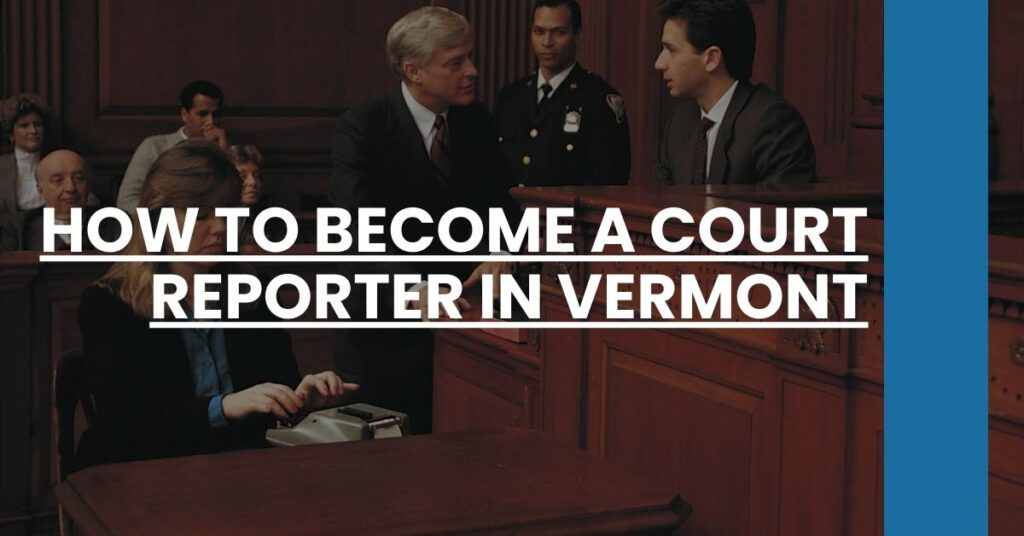 How to Become a Court Reporter in Vermont Feature Image