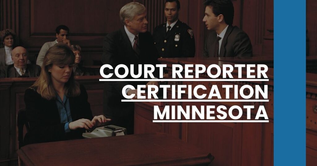 Court Reporter Certification Minnesota Feature Image